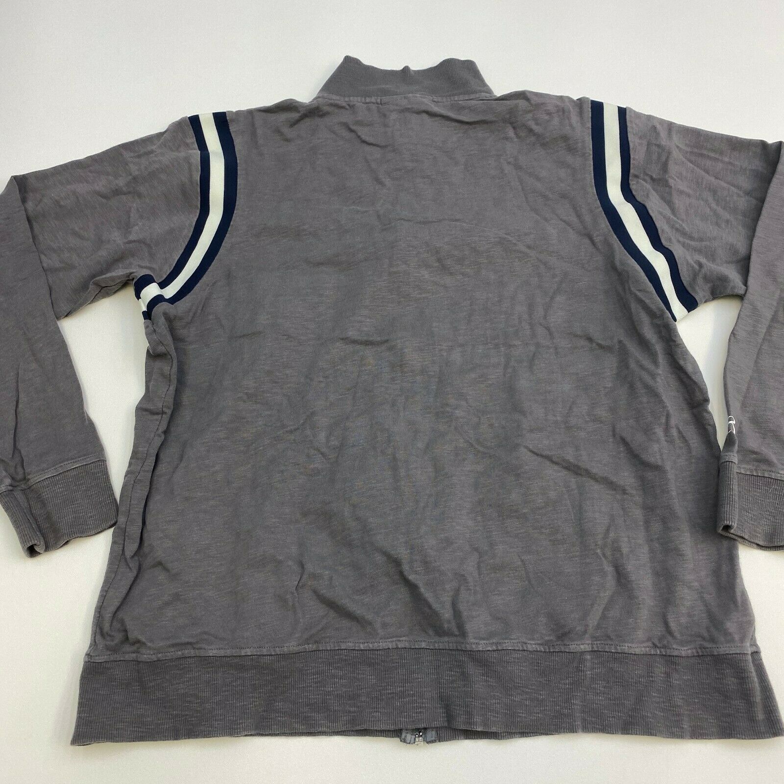 Boombah Full Zip Jacket Mens XXL Gray Usa Softball Long Sleeve Casual