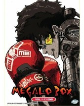Megalo Box Vol. 1-13 End English Subtitle ALL REGION DVD SHIP FROM USA
