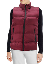 Women's Lightweight Quilted Stand Collar Full Zip Up Down Puffer Jacket Vest image 3