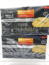 (2) DOVE MEN + CARE SkinDefense Hydrating Antibacterial Body Soap Bars 6 Pack - $12.34