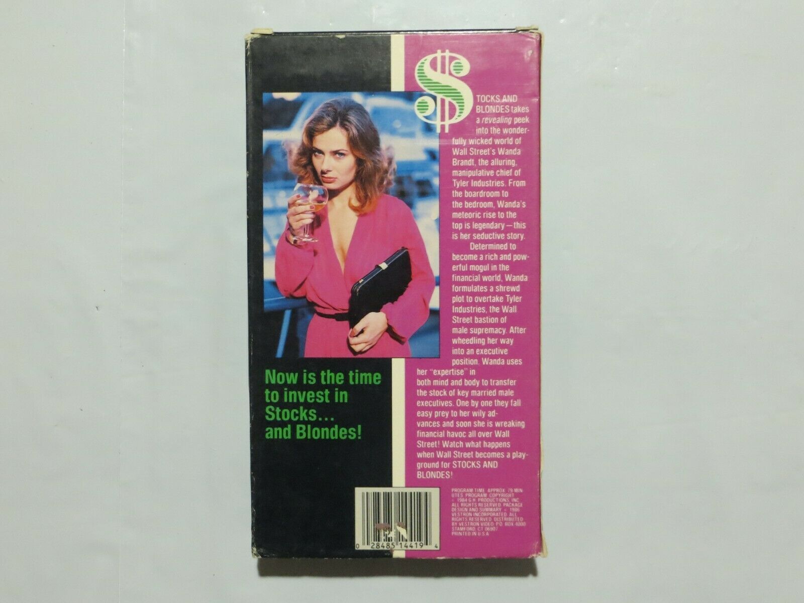Stocks and Blondes VHS Veronica Hart, Leigh Wood; Arthur Greenstands