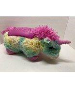 Pillow Pets Dream Lites Rainbow Unicorn 15&quot; Nightlight Moon Stars Plush ... - $10.00