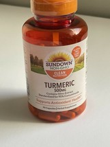 Sundown Naturals Turmeric Curcumin 500 mg 90 Capsules Immune Health Antioxidant  - $15.83