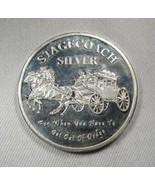 Stagecoach Divisible Quartered .999 Silver Round 1 Troy Ounce AJ972 - $38.61