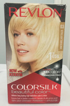 Revlon Colorsilk Permanent Hair Color #03 Ultra Light Sun Blonde. 3 D Color.Nib - $5.00