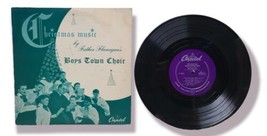 Christmas Music by Father Flanagan's Boys Town Choir - 10" LP image 1