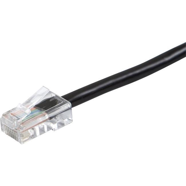 Monoprice ZEROboot Series Cat6 24AWG UTP Ethernet Network Patch Cable, 50ft Blac