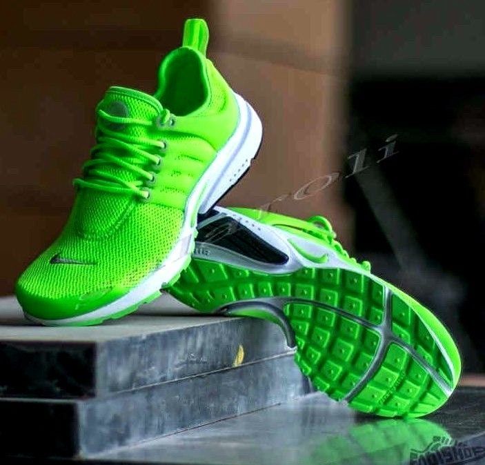 nike air presto electric green