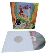 Bambi Disney 12” Laserdisc Extended Play In Mint Condition image 3