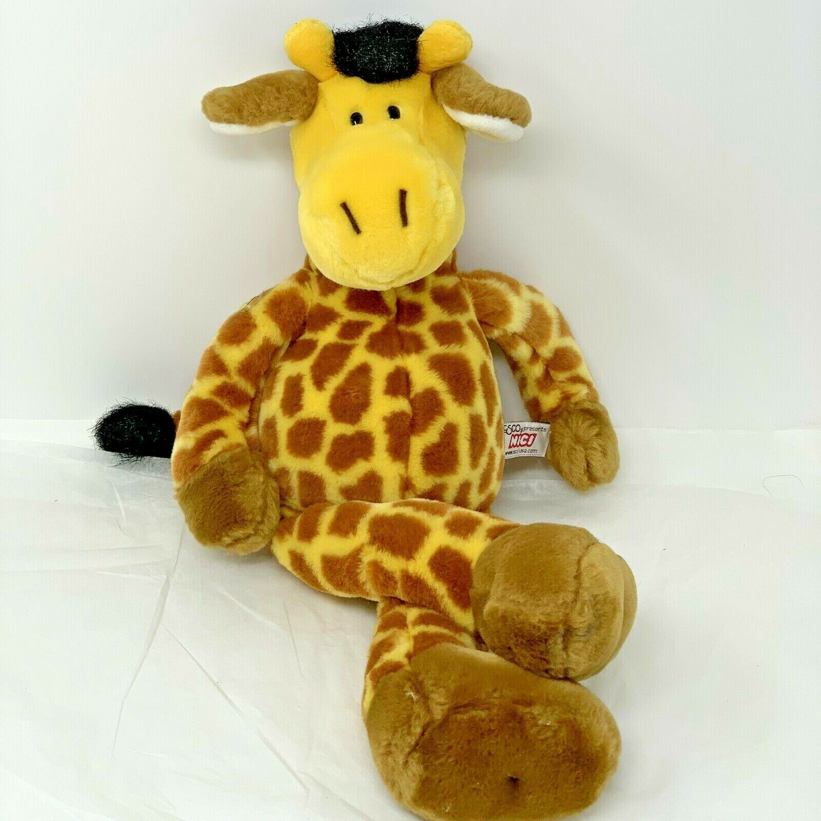 nici giraffe soft toy