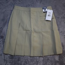 French Toast Skirt Youth Girls 18 Khaki Lightweight Casual Pleated Uniform Beige - $22.75