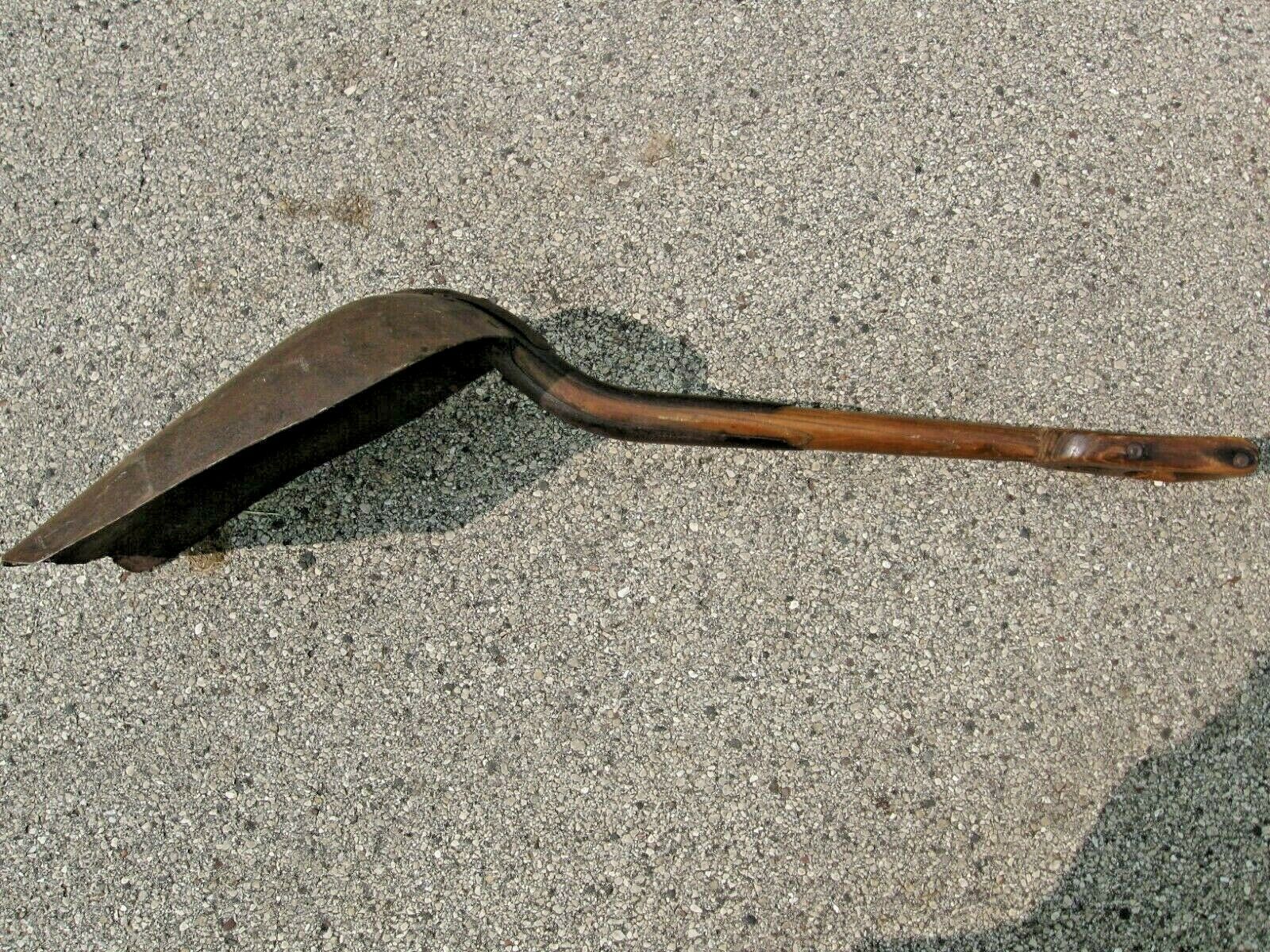 Antique PAT.JAN 23'1877 Railroad Coal ShovelRiveted AssemblyM & STR Tools