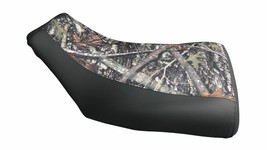 Fits Honda Foreman TRX350 Seat Cover 1995 To 1998 Camo Top Black Side Seat Cover - $32.90
