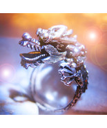 HAUNTED ANTIQUE RING IMPERIAL DRAGON DESCENDANT MAGICK MAJESTIC COLLECTION - $71.11
