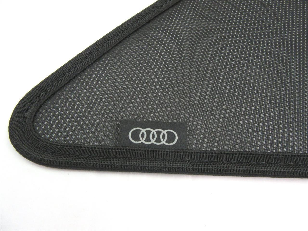 OEM 0917 Audi Q5 SQ5 Rear Window Sunblind 3 piece Sun Shield Visors