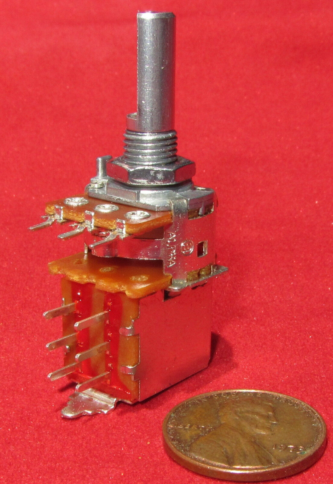 Alpha 5K OHM Reverse Log / Antilog PushPull Potentiometer DPDT Switch