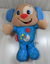 Fisher Price laugh learn nighttime puppy blue bedtime lullaby plush musi... - $42.56