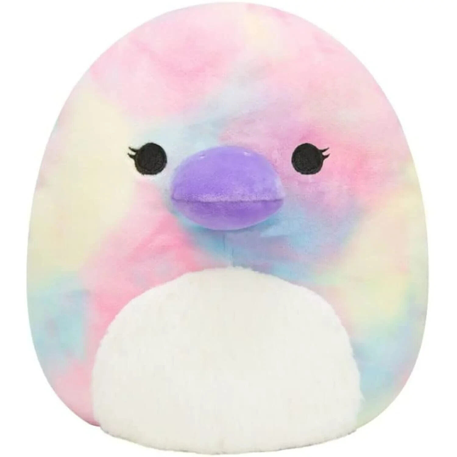 Squishmallow 16” Brindall Rainbow Tie Dye Platypus New Soft Collecitble ...