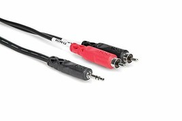 Hosa - CMR-210 - Stereo Mini 3.5mm Male to 2 RCA Male Y-Cable - 10ft. - $9.85