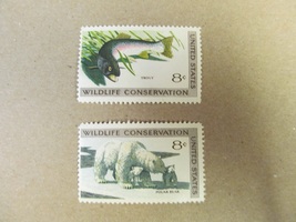 1971 8 Cent Wildlife Conservation U.S. Stamp 2 Unused  #5 - $1.10