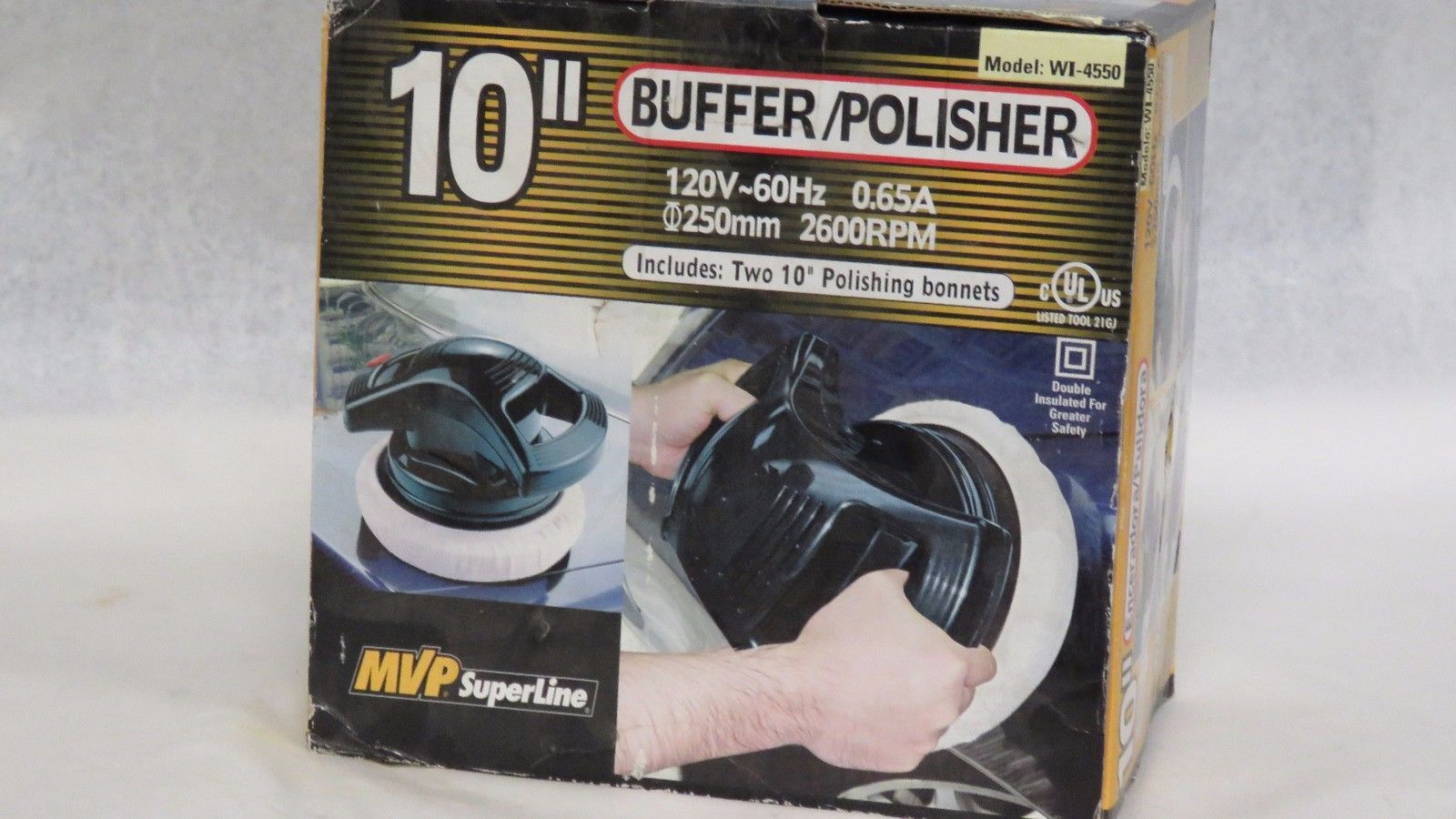 MVP Superline Buffer Polisher 10" 120v 60hz WI4550 2600 RPM Parts & Accessories