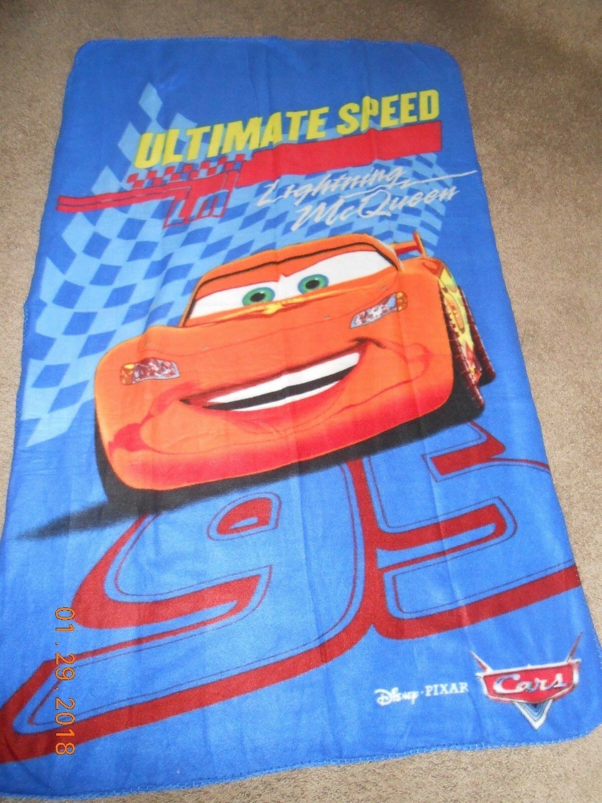 disney cars blanket and pillow