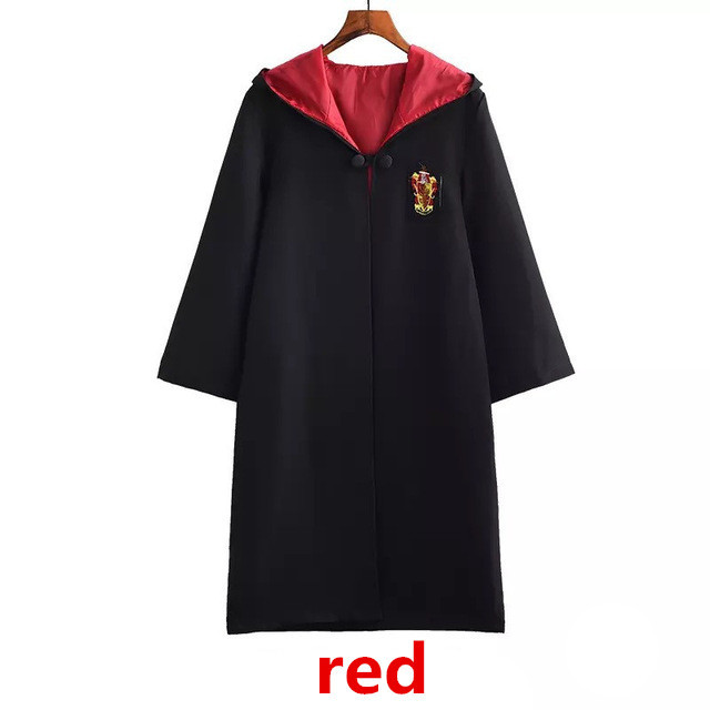 Kids Adult Potter Robe Cloak Ravenclaw Gryffindor for Harris Cosplay Costume