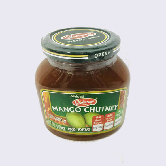 Edinborough Mango Chutney 200g Sri Lankan High Quality Product Ceylon Taste