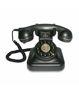 Telefon Retro Analog Mit Kabel Dekor Design Antik Vintage Farbe Schwarz - $239.36