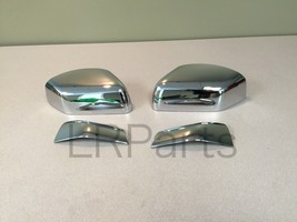 04-09 Chrome Upper Wing Mirror Covers-VUB503880MMM Land Rover Discovery 3