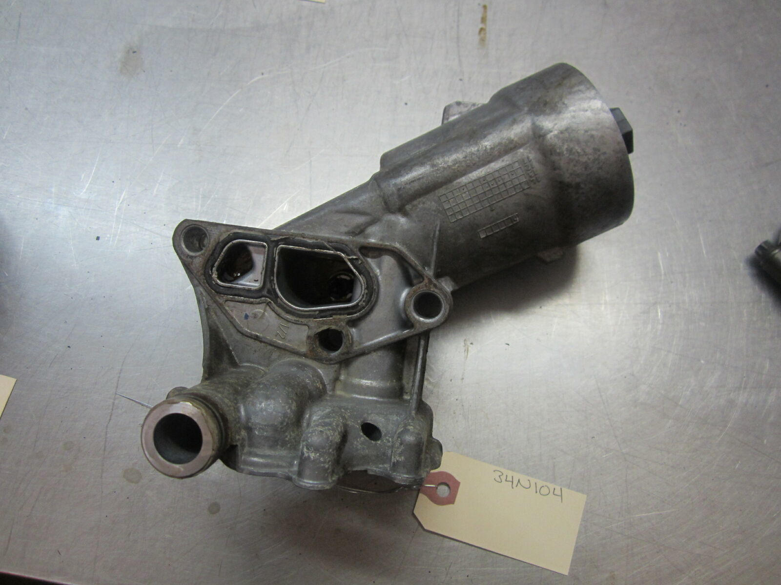 34N104 Engine Oil Filter Housing 2012 Chevrolet Sonic 1.4L 55566784