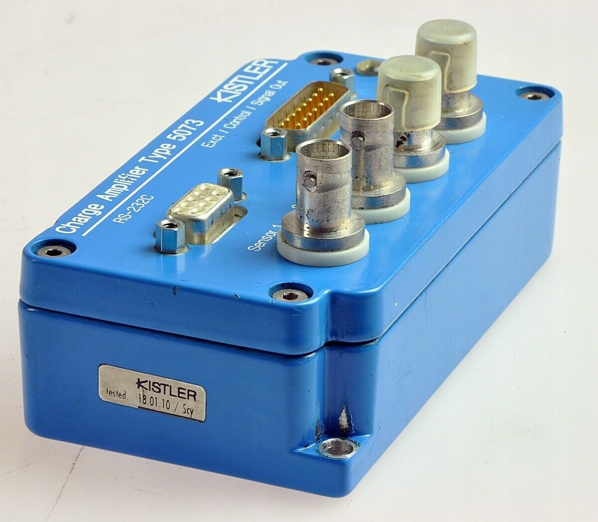 Charge Amplifier KISTLER Type 5073 4ch /2657 - PLC Processors