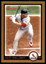 2010 Bowman Gold Matt Holliday #55 - $4.90