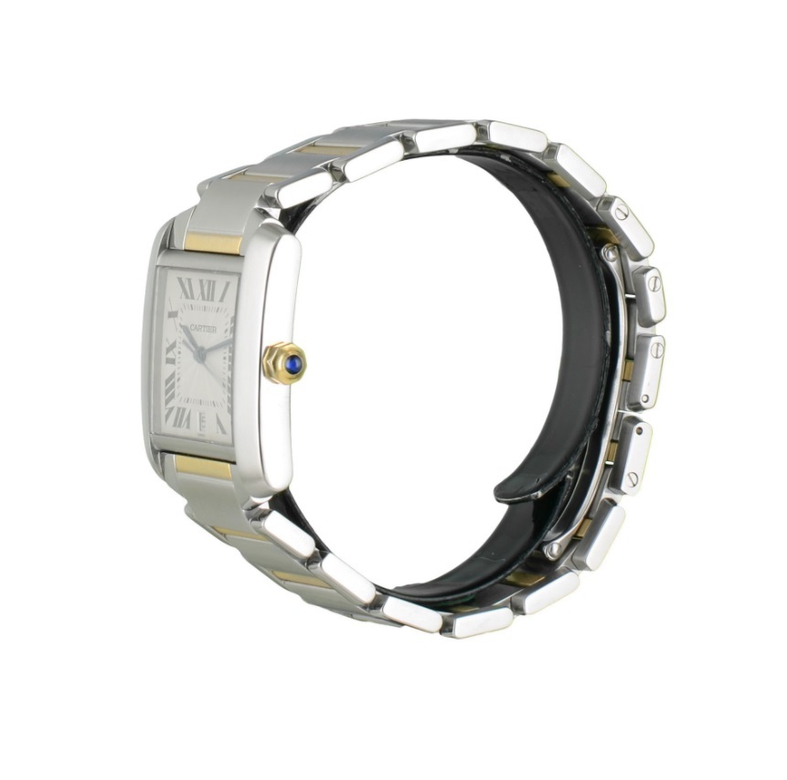 two tone cartier tank