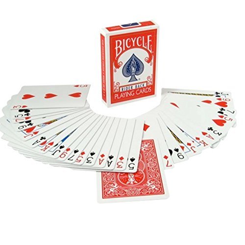 Magic Makers Red Bicycle Invisible Deck Playing Cards