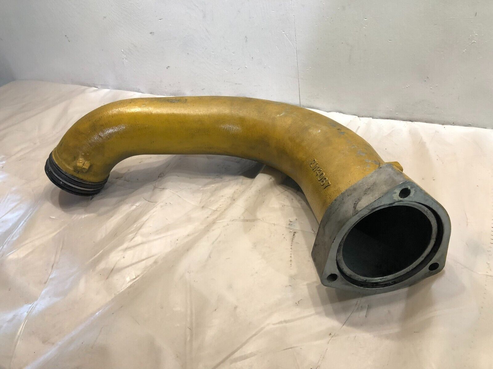 1996 CAT 3508 Caterpillar Diesel Engine LH Turbo Air PIPE 2W-4067 OEM ...