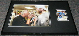Jordan Staal Signed Framed 11x17 Photo Display Penguins 2009 Stanley Cup