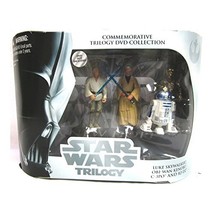 Wal-mart Exclusive Commemorative Star Wars Trilogy 4-pack Luke, Ben, C-3... - $38.07