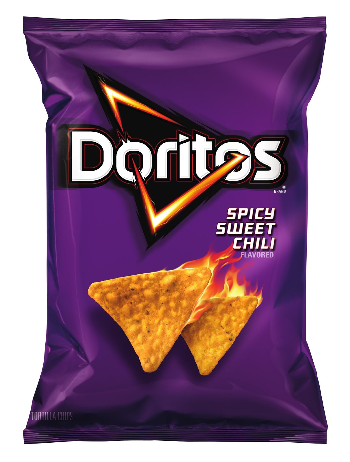 Doritos Tortilla Chips, Spicy Sweet Chili, 11 Ounce (Pack of 4) - Chips