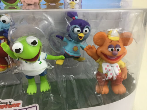 Muppet Babies Playroom Figure Set Disney Junior 6 Figures Kermit Animal ...