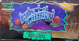 Halloween Decor Lemax Spooky Town Collection Bridge of Bones #73610 - $10.88