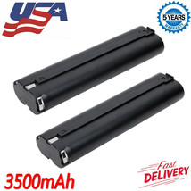 2X 3.5Ah For Makita 9.6Volt Nicd 9000 9001 9033 632007 Tool Battery Stick Style - $59.98