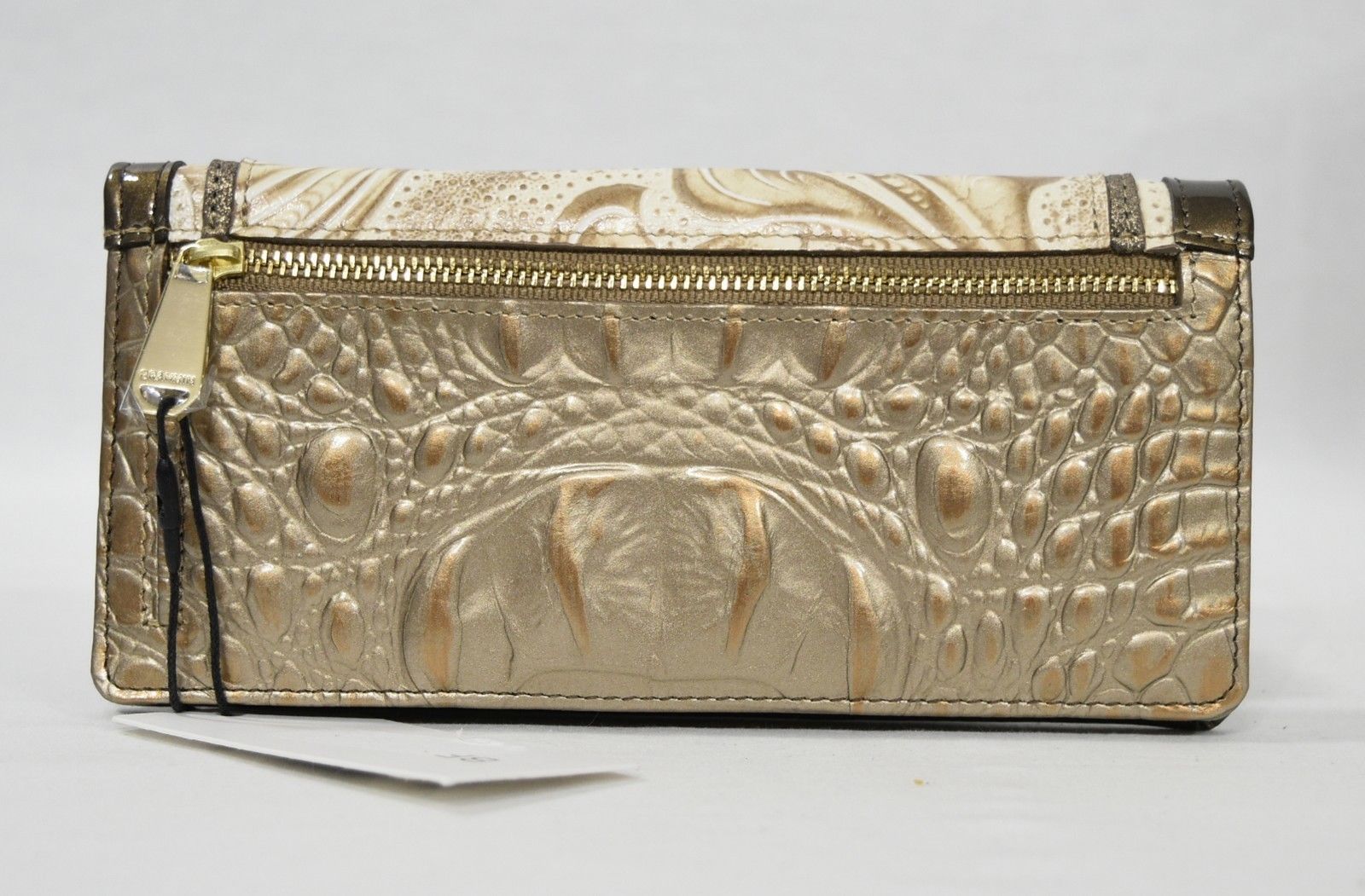 SET of Brahmin Medium Asher Tote/Shoulder Bag +Ady Wallet in Rose Gold