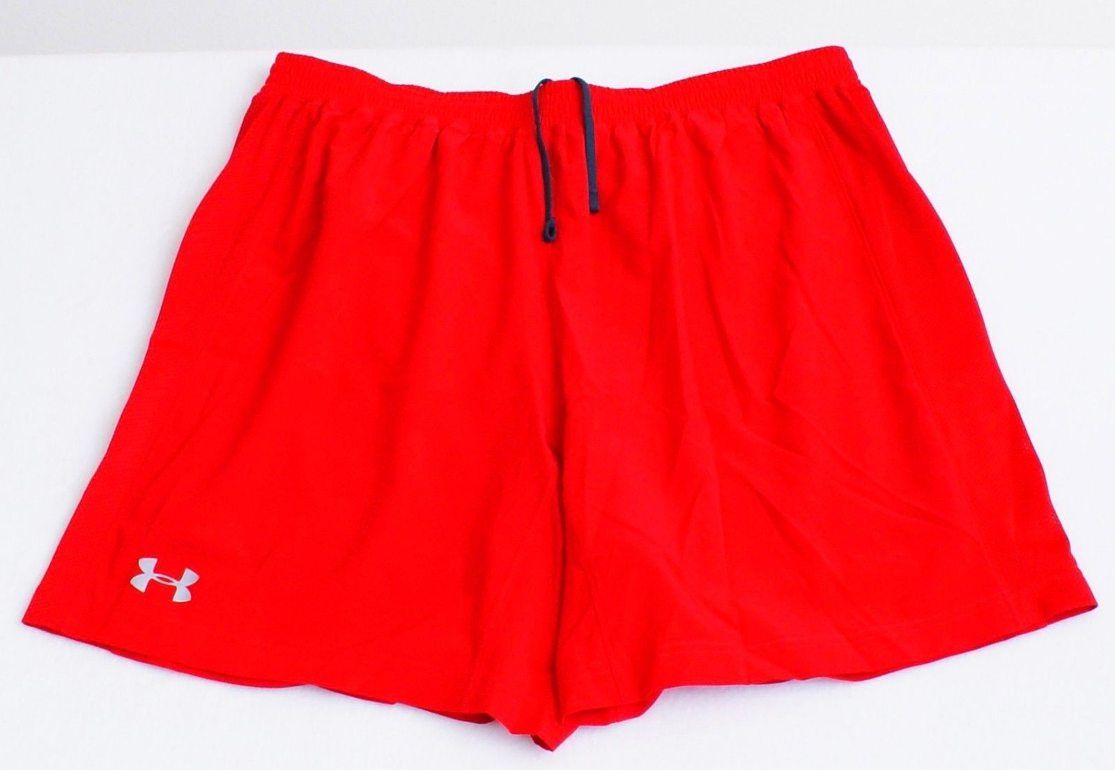 Under Armour Launch 2 in 1 Run Red Running Shorts Men's NWT Men's