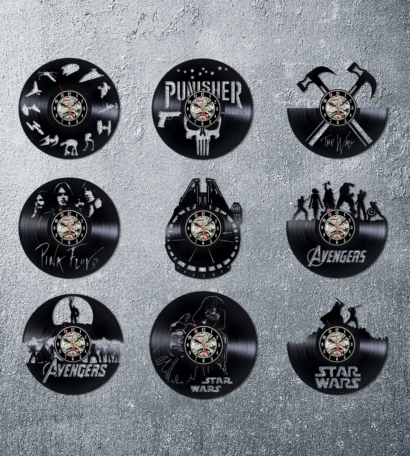 The hunger games the hunger games art movie clock hunger games clock