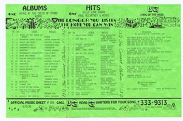 13Q WKTQ Pittsburgh VINTAGE June 5 1976 Music Survey Paul McCartney #1 image 1