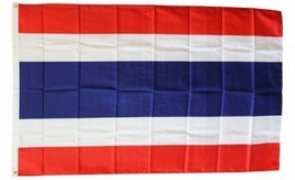 THAILAND FLAG 3 x 5 &#39; COUNTRY FLAG - NEW 3X5 INDOOR OUTDOOR COUNTRY FLAG - $7.99