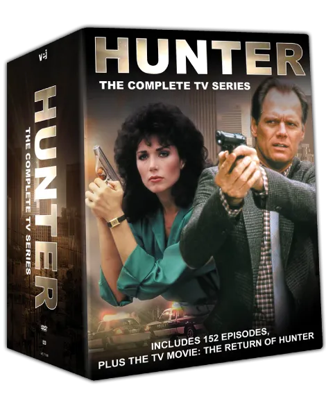 Hunter: The Complete Series Seasons 1-7 DVD Box Set [Includes The TV Movie]