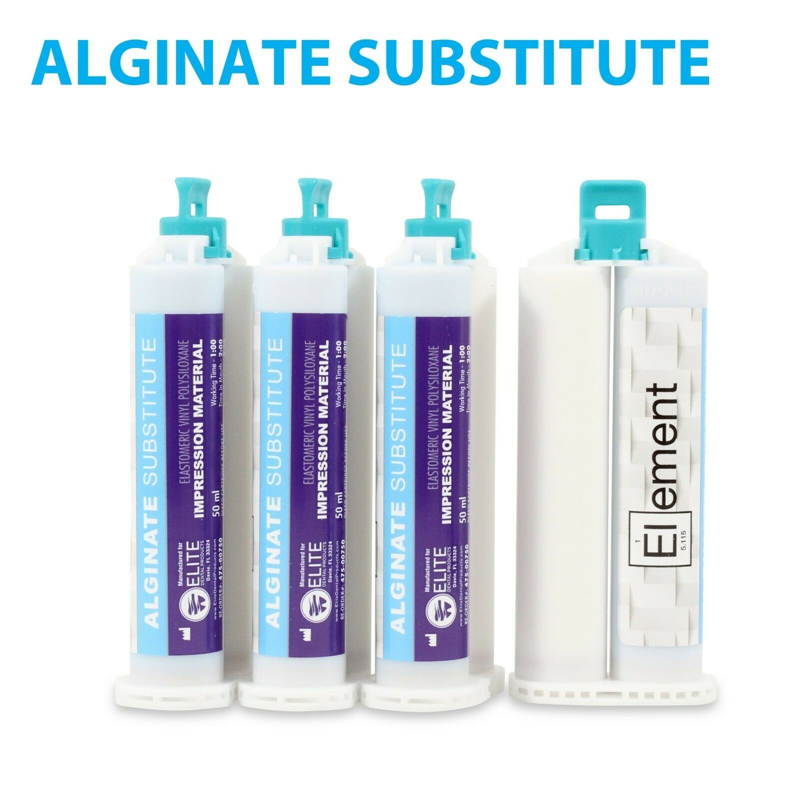 Element ALGINATE SUBSTITUTE VPS PVS Dental Impression Material 50ML