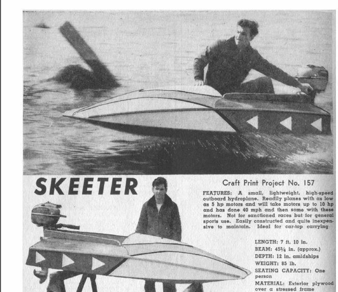 how to build a skeeter speed boat plans download - digital